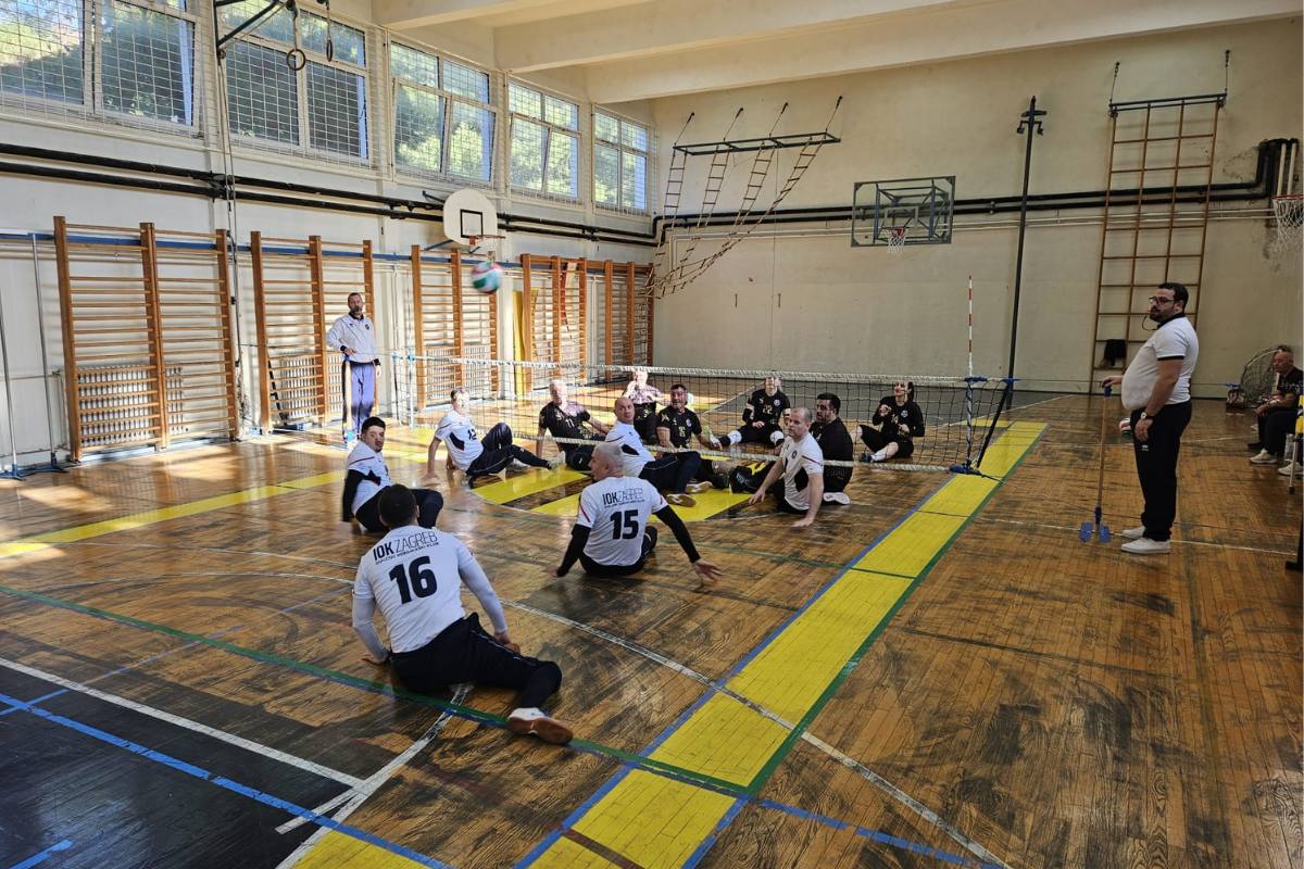 IOK Zagreb 4. kolo HLSO sjedeća odbojka