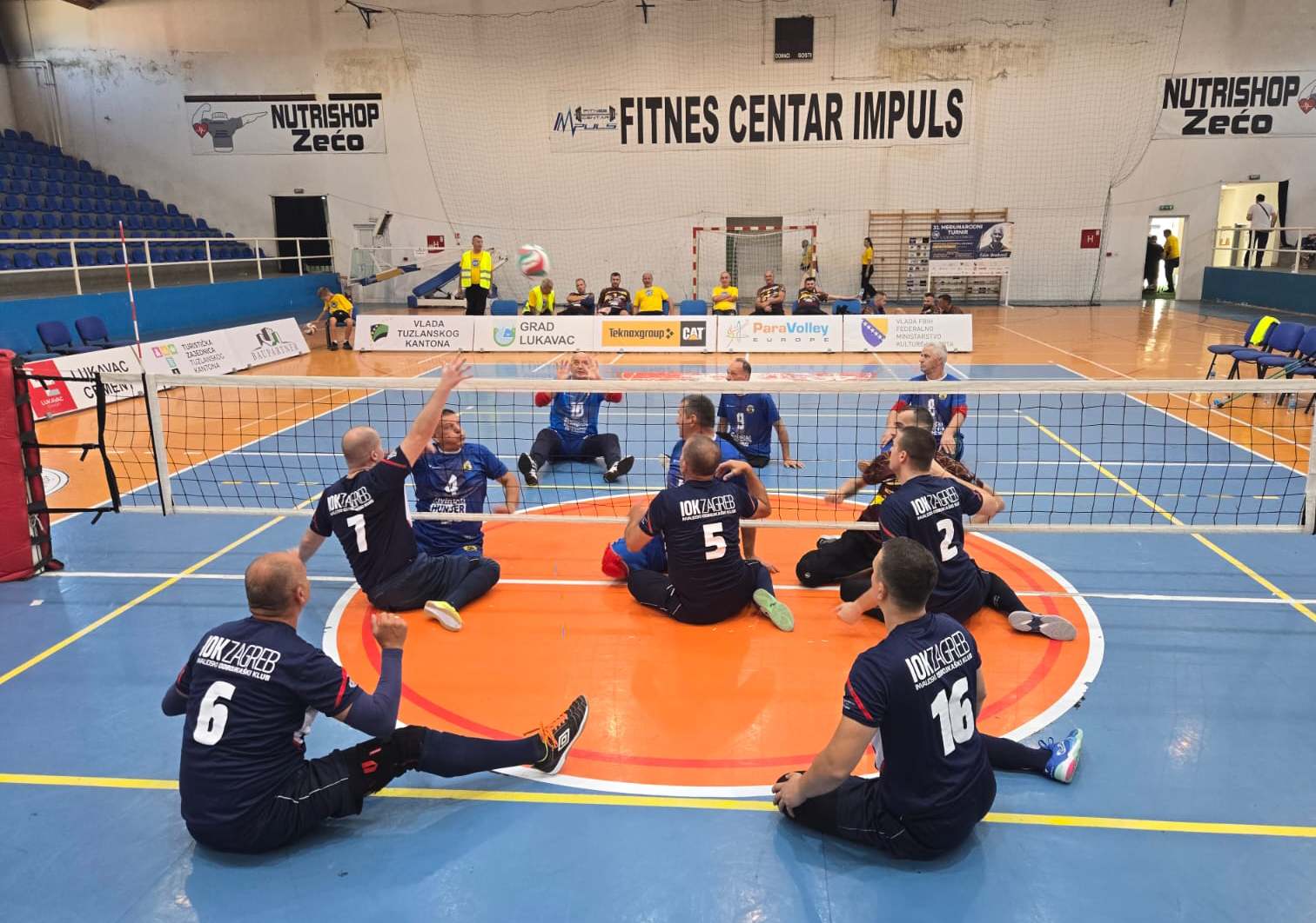 IOK Zagreb paraodbojka turnir Lukavac 1