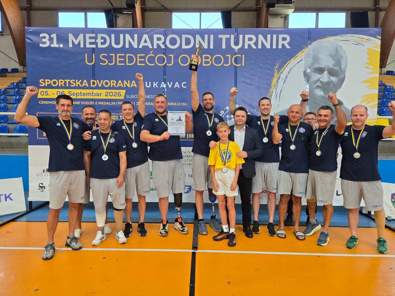 IOK Zagreb paraodbojka turnir Lukavac naslovna