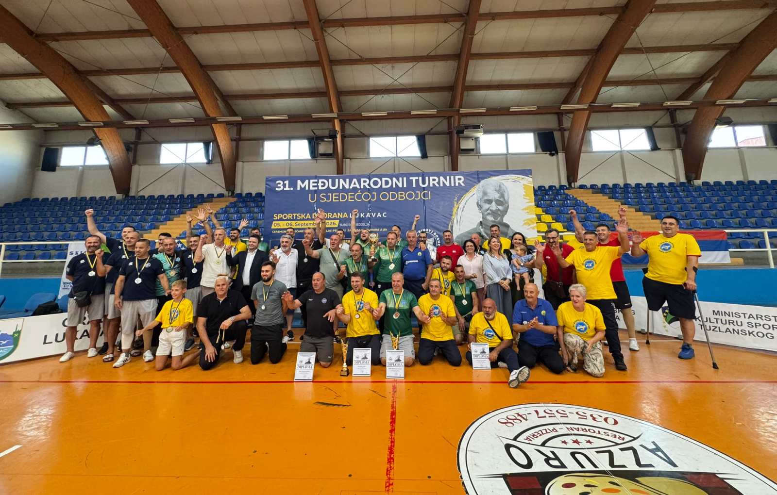 IOK Zagreb paraodbojka turnir Lukavac odlična atmosfera