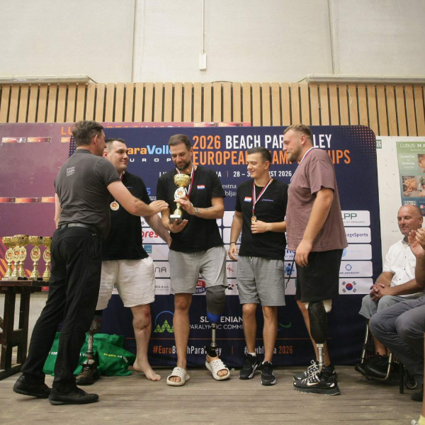 2 mjesto na europskom prvenstvu u paraodbojci na pijesku 2026
