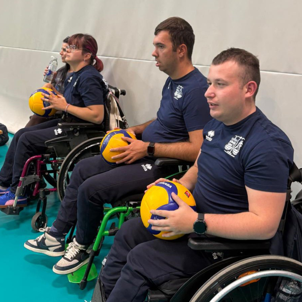 IOK Zagreb Kamp Škola sjedeće odbojke i adaptivnih sportova trening 1