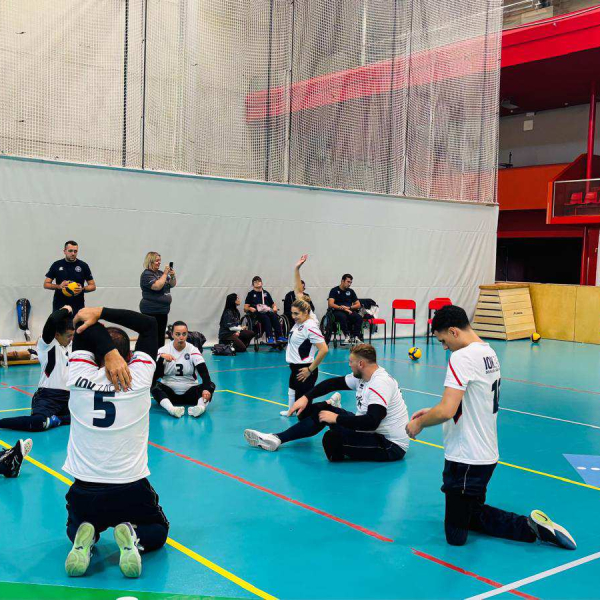 IOK Zagreb Kamp Škola sjedeće odbojke i adaptivnih sportova trening 2