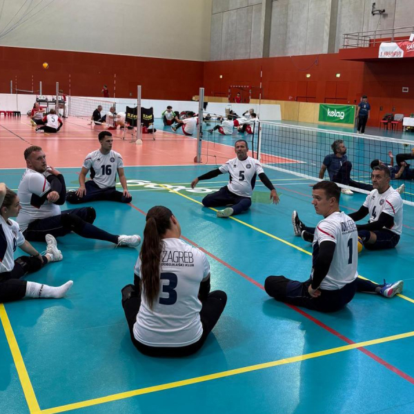 IOK Zagreb Kamp Škola sjedeće odbojke i adaptivnih sportova trening 3