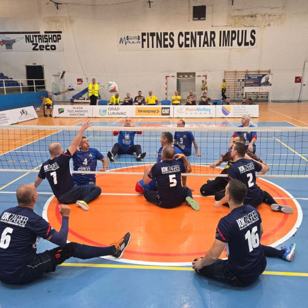 IOK Zagreb paraodbojka turnir Lukavac 1