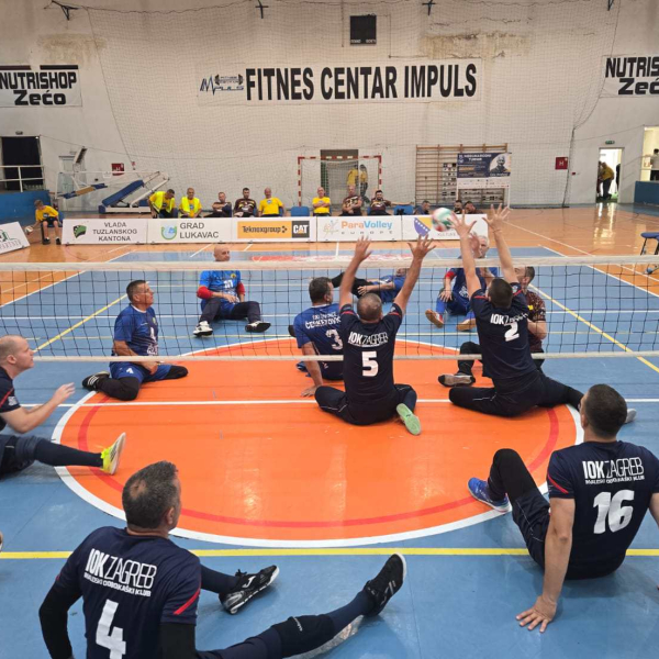 IOK Zagreb paraodbojka turnir Lukavac 2